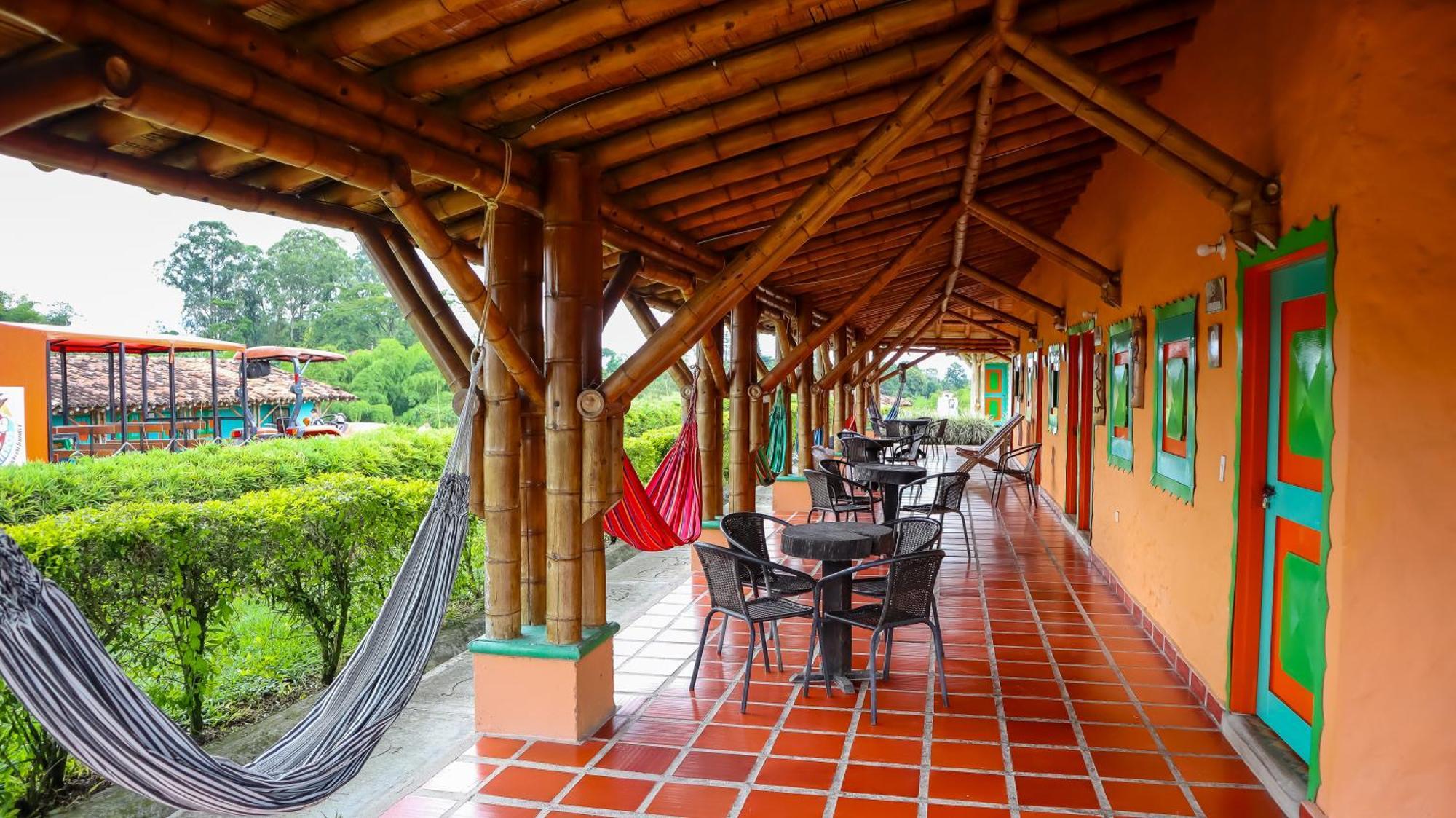 Hotel Parque De Los Arrieros Montenegro Εξωτερικό φωτογραφία